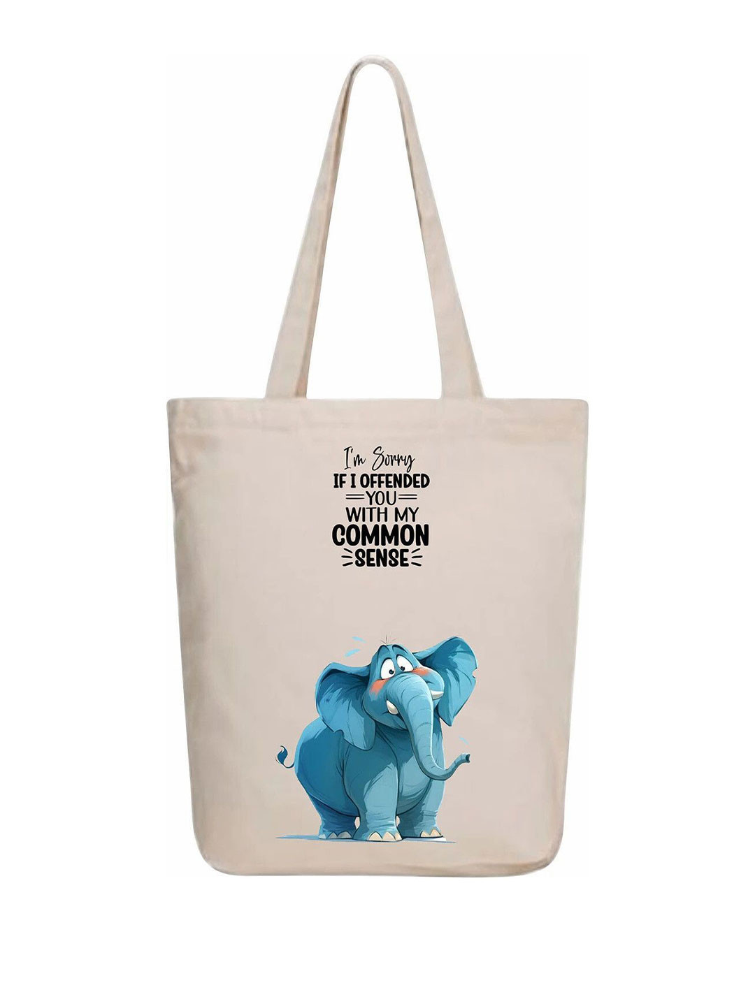 the sack co Women Printed Oversized Shopper Tote Bag with Zip Closure