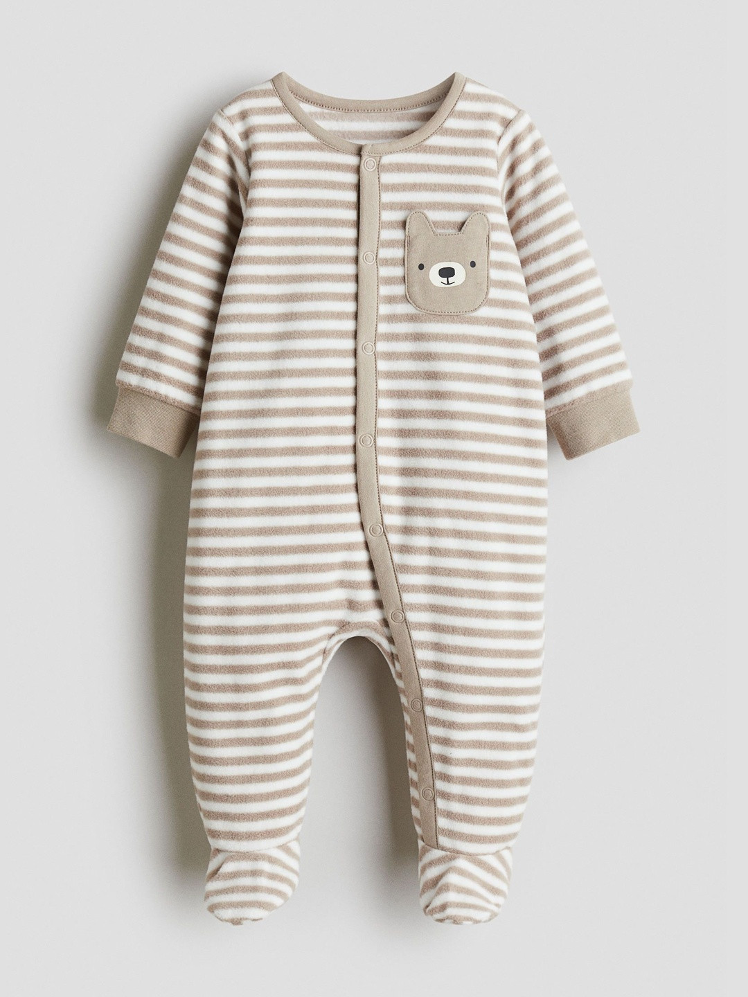 H&M Fleece All-In-One Pyjamas