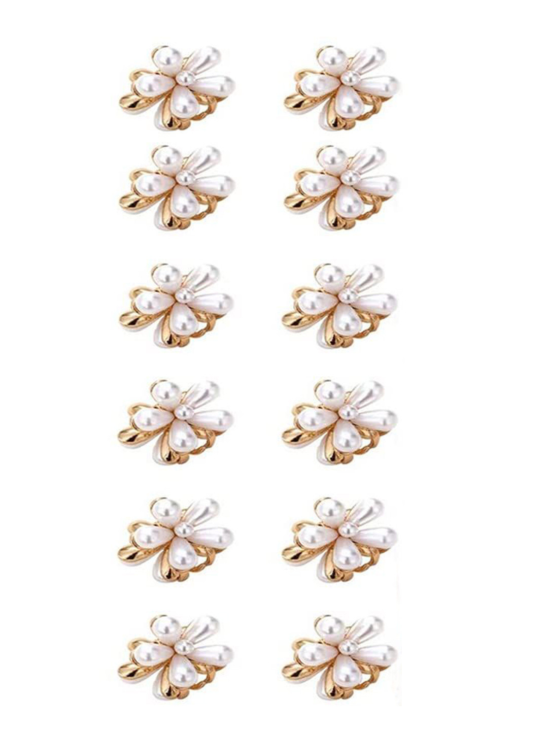 SH FSN Women Set of 12 Mini Claw Clip