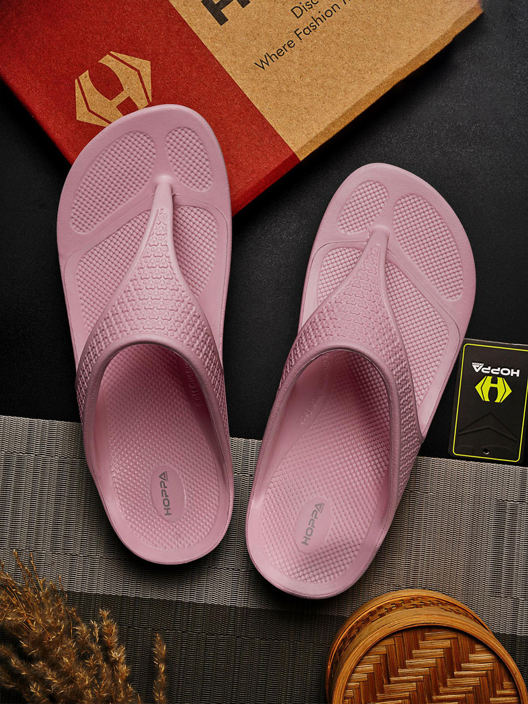 Hoppa Alice Light Berry Womens Flipflop