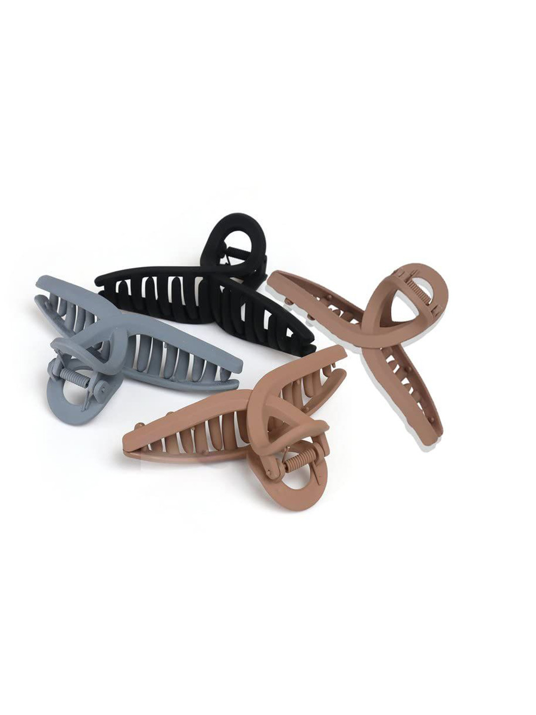 badodiya's Women Set of 4 T-Shaped Claw Clips