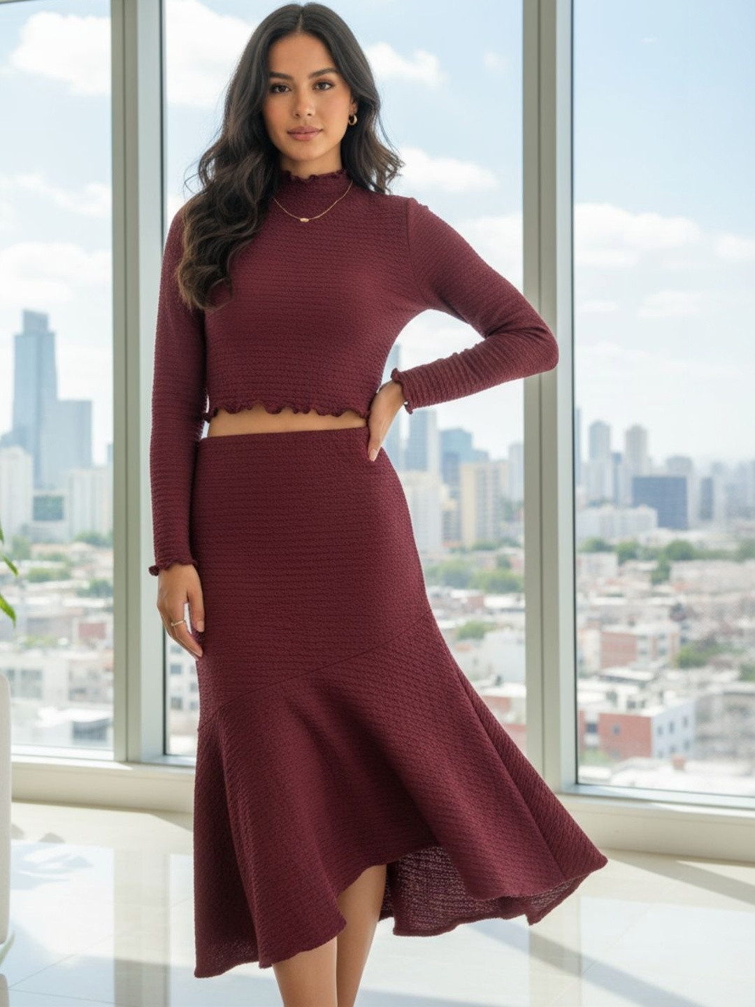 Sera Top With Skirt Co-Ords