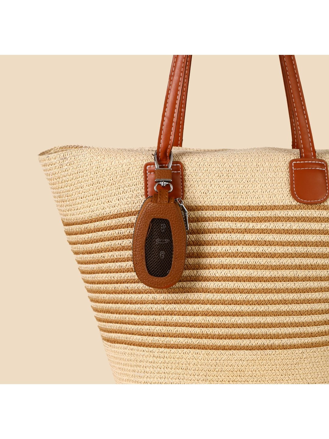 SALTY Brown Universal Key Holder Bag Charm