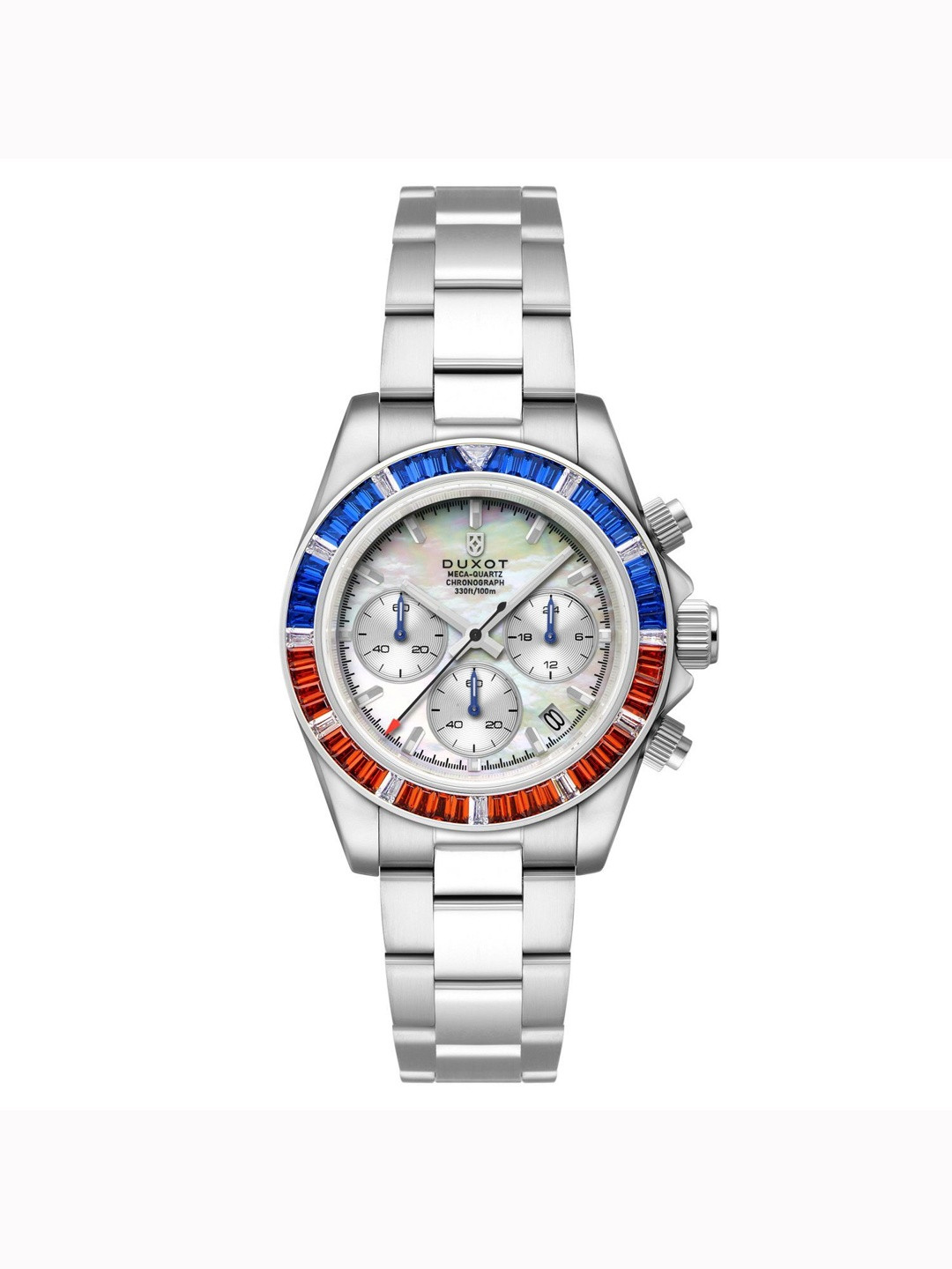 DUXOT Accelero Rainbow Men Bracelet Style Straps Analogue Chronograph Watch DX-2064-11