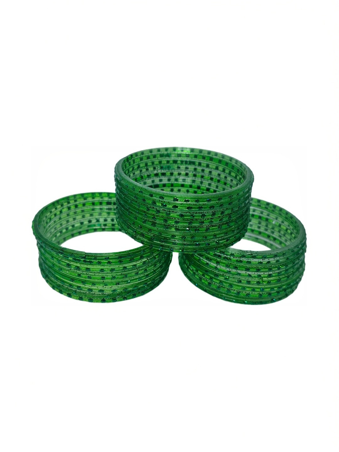 Only Offers Set Of 24 Glass Bangles