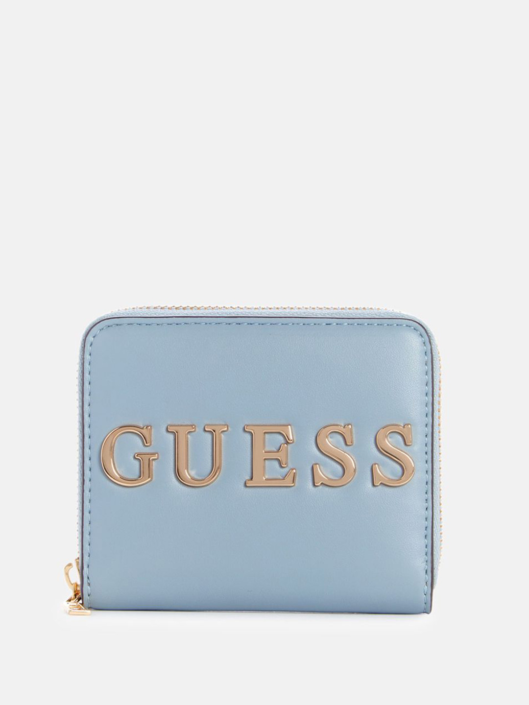 GUESS Women Brand Logo Zip Around Wallet