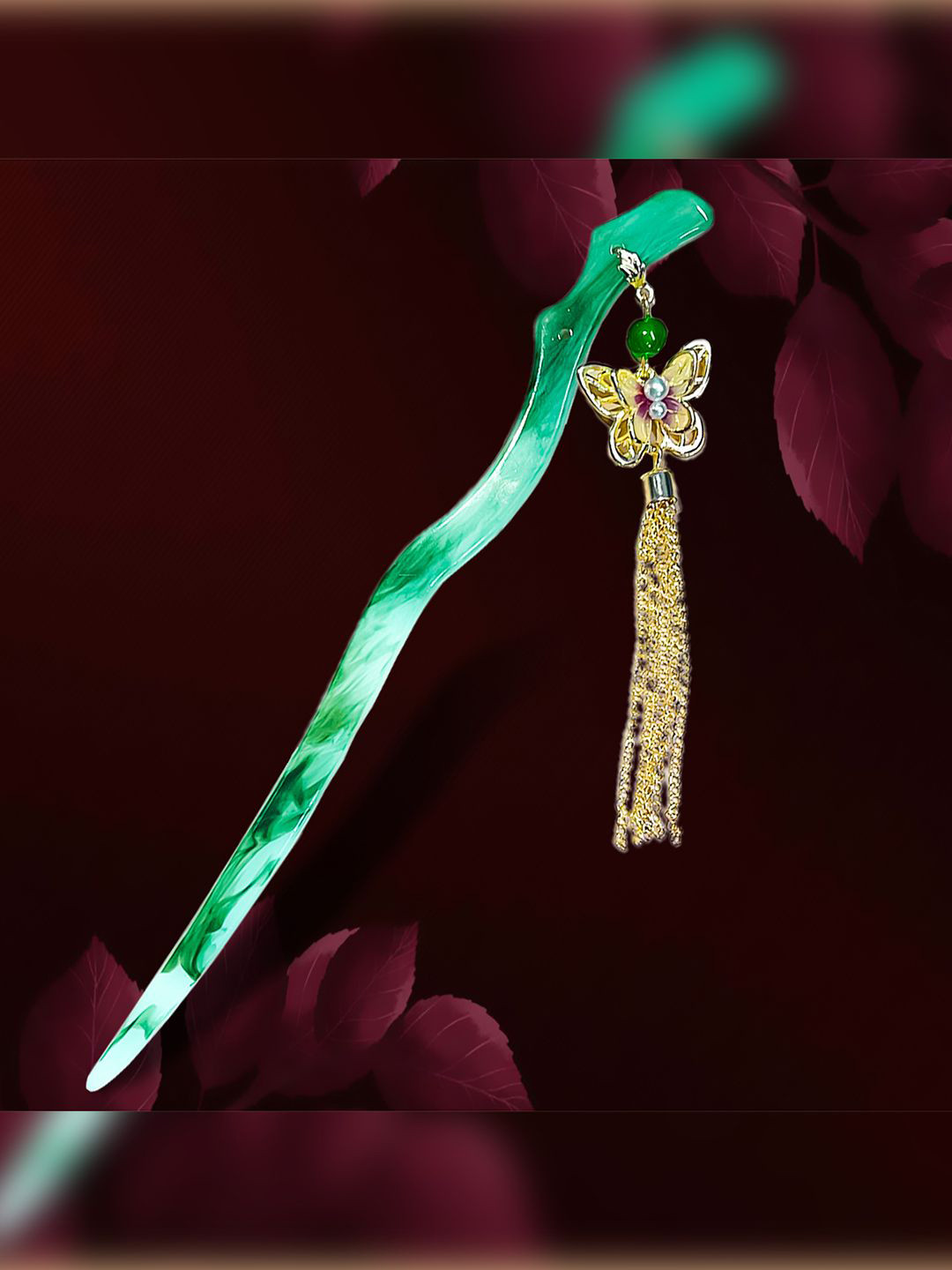 MAJESTIQUE Women Embellished Chinese Style Hairstick