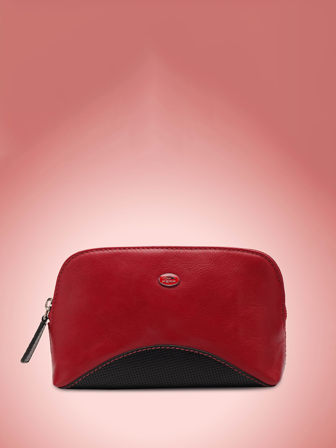 PERF Compact Leather Multi-Purpose Makeup Pouch