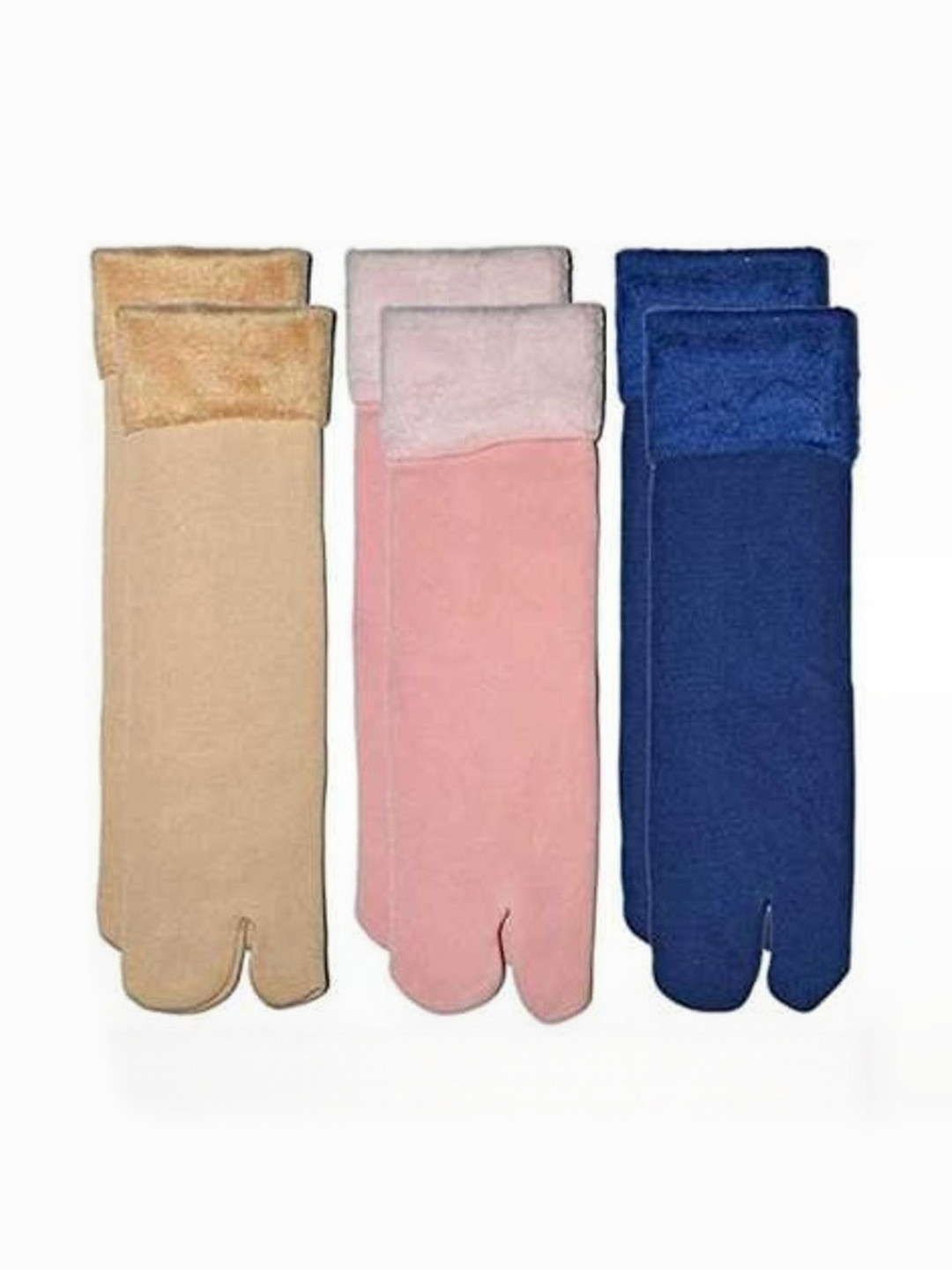 Akeeta Women Pack of 4 Thermal Toe Socks