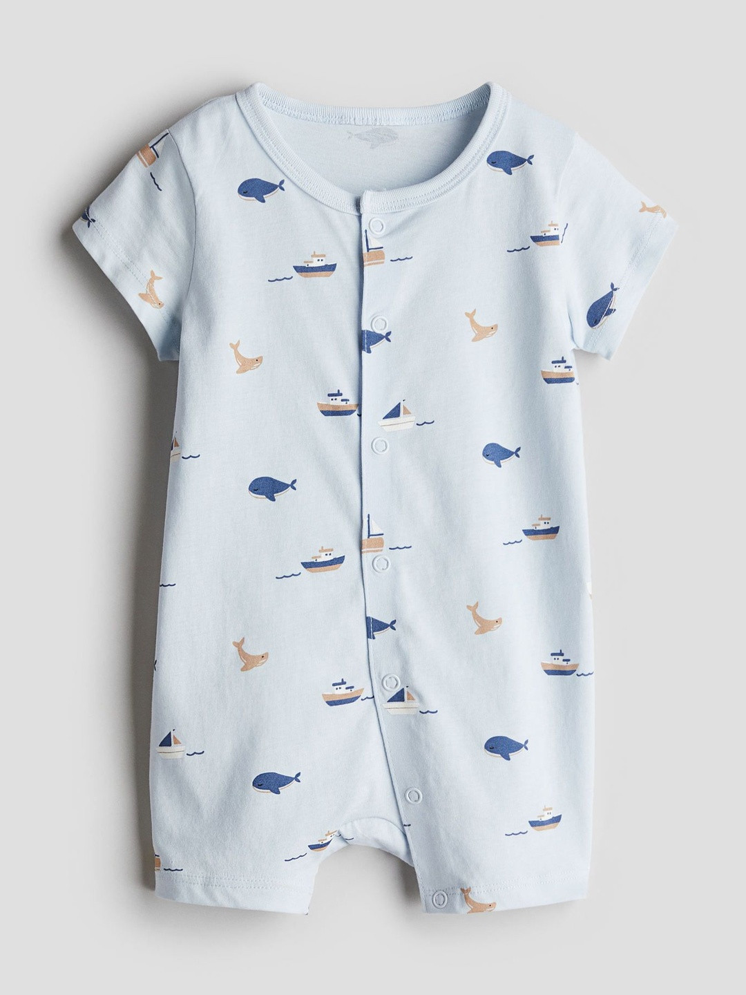 H&M Patterned All-In-One Pyjamas