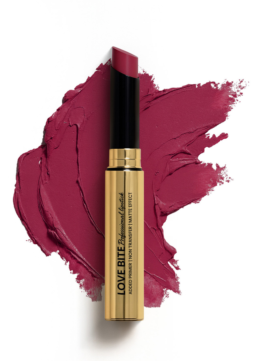 TEEN TEEN COSMETICS Love Bite Professional Non Transfer Matte Lipstick-4g- Brick-Wine LB19