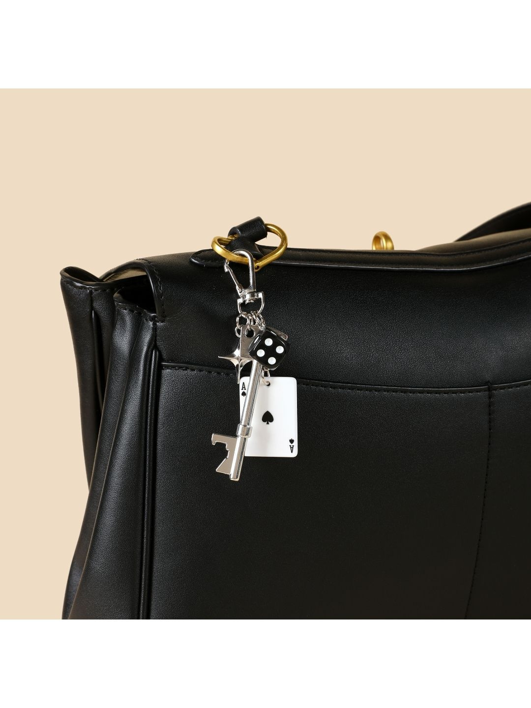 SALTY Ace Bottle Opener Key Charm