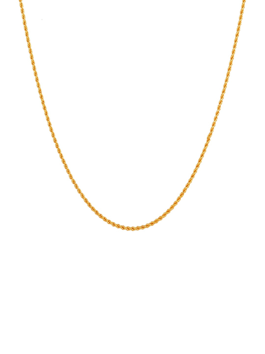 Thrillz Unisex Gold-Plated Metal Link Chains Chain