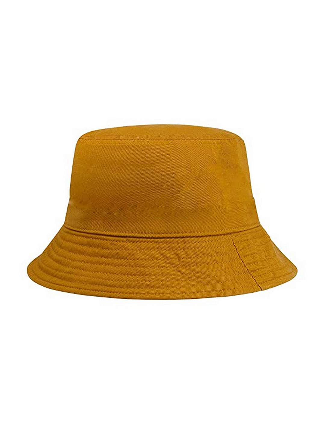 Adorazone Kids Mustard Solid Bucket Sun Hat