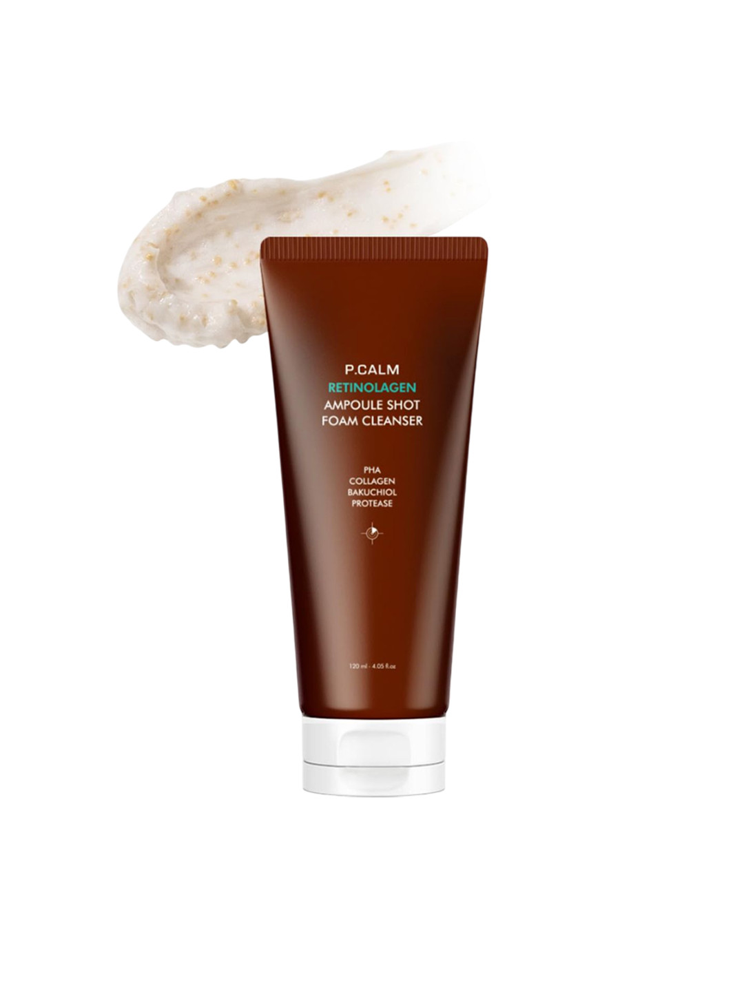 P.CALM Retinolagen Ampoule Shot Foam Cleanser - 120 ml