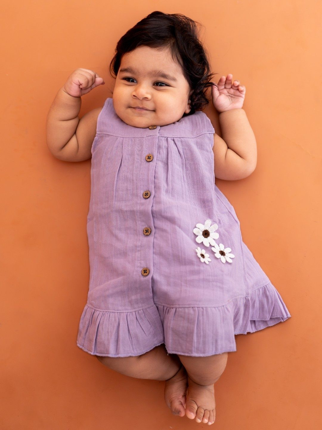 A Toddler Thing Girls Flutter Sleeve A-Line Dress