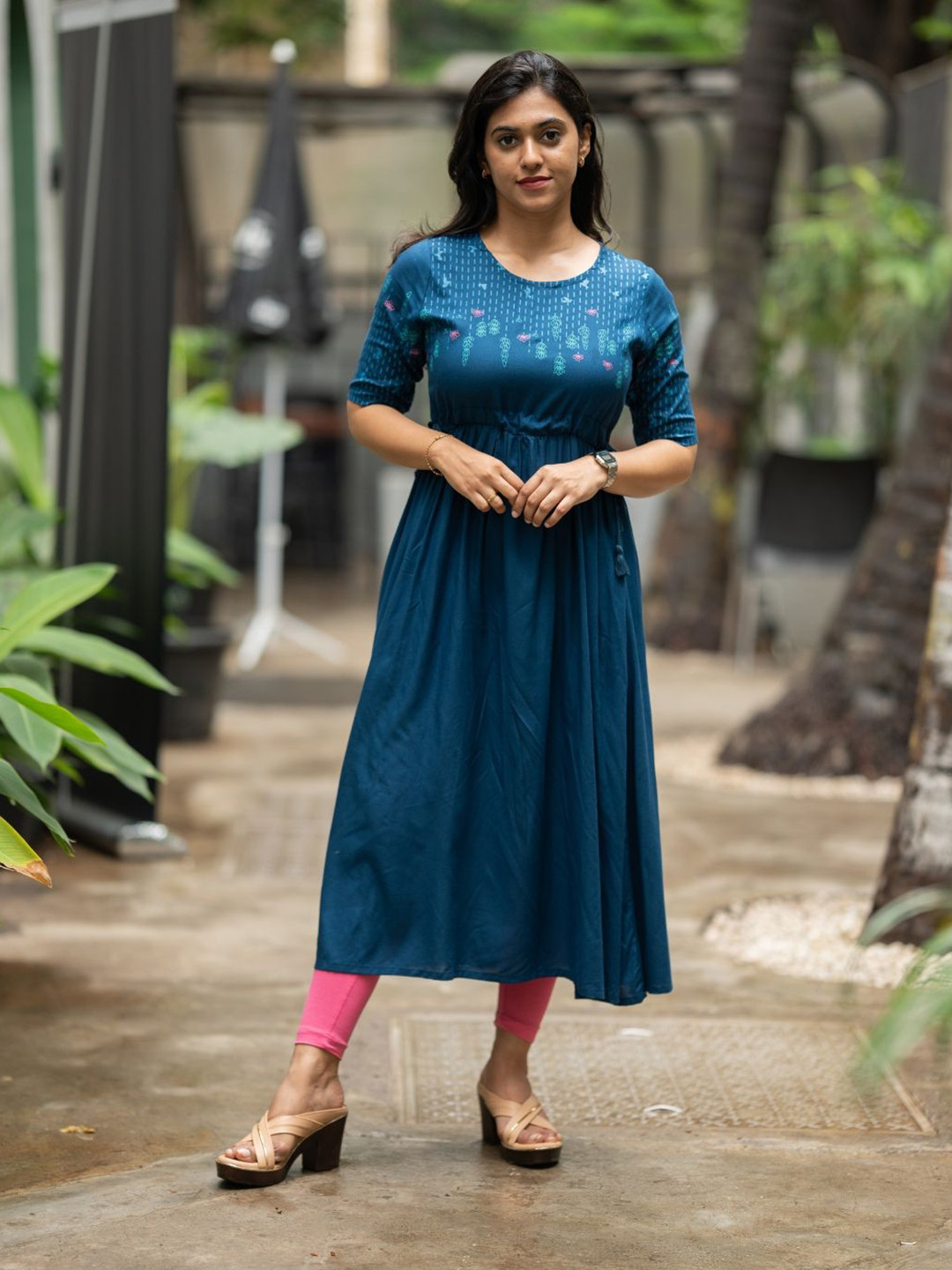 HAY Women Floral Print Maxi Dress
