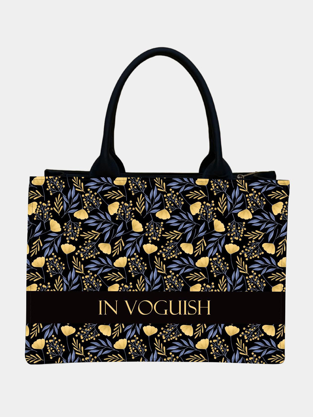 IN VOGUISH Women Graphic Printed Structured Tote Bag