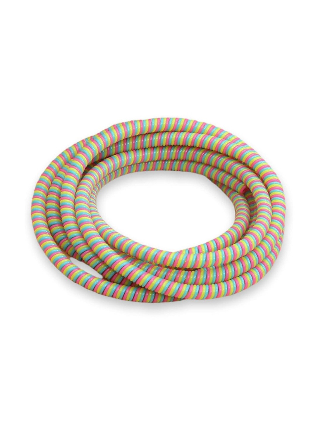 AUGEN Unisex Spiral Anti-Break Cable Protector 1.5 Meters Cable Cord Charger Protector