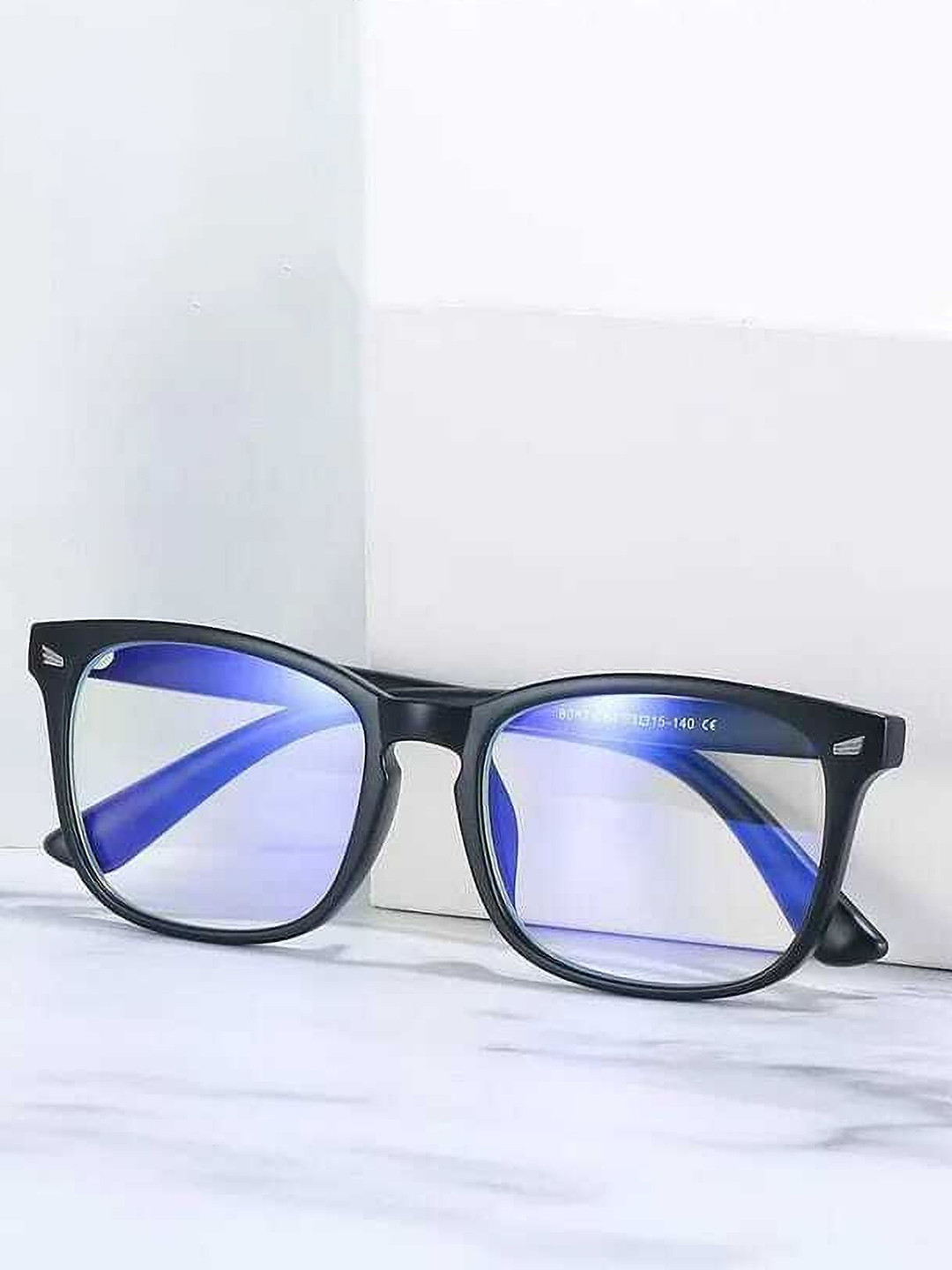 EYMEN I Unisex Polarised and UV Protected Square Sunglasses eym_IBlue Ray@WingsBlack