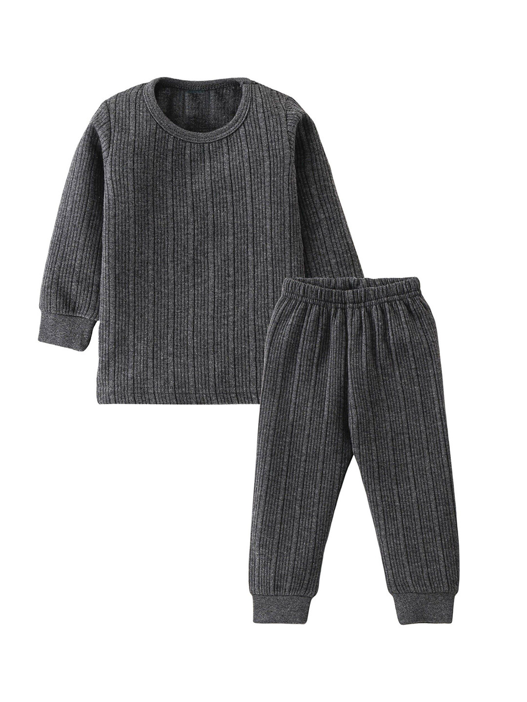 TINY HANDS Infants Striped Thermal Set