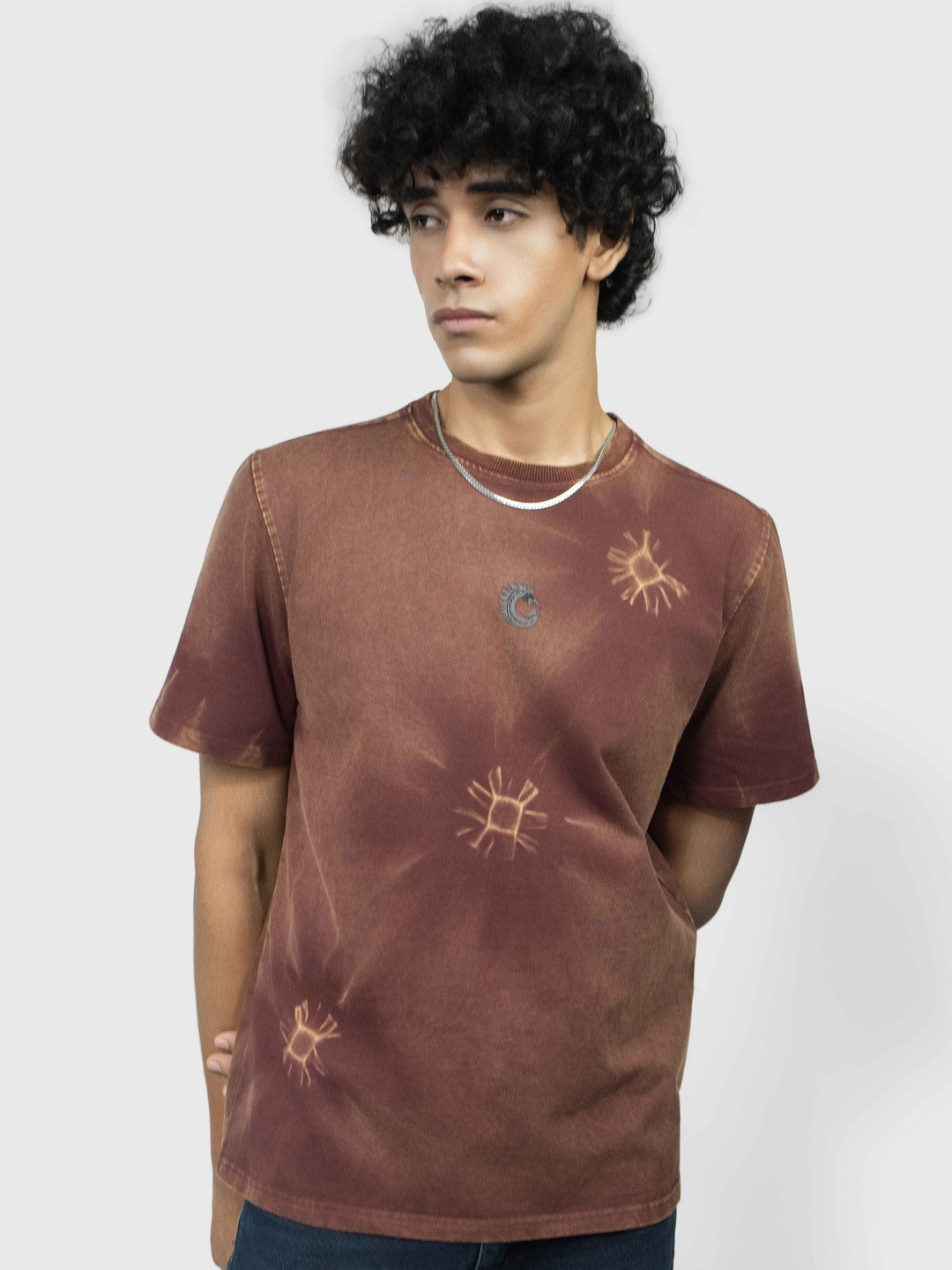 Clazzey Tie and Dye Dyed Cotton T-shirt