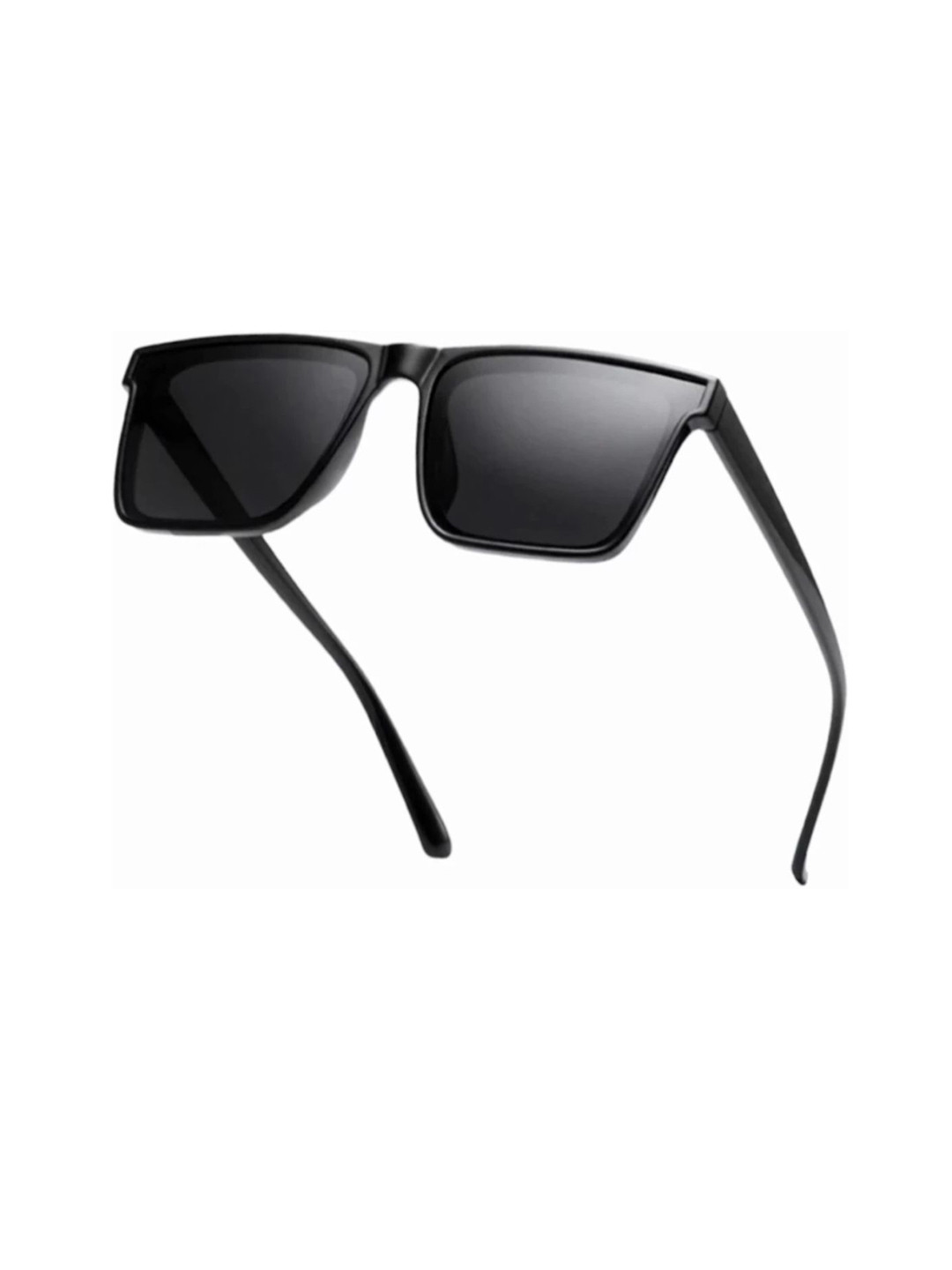 EYMEN I Unisex Square Sunglasses with Polarised and UV Protected RC_11976 Black_EL