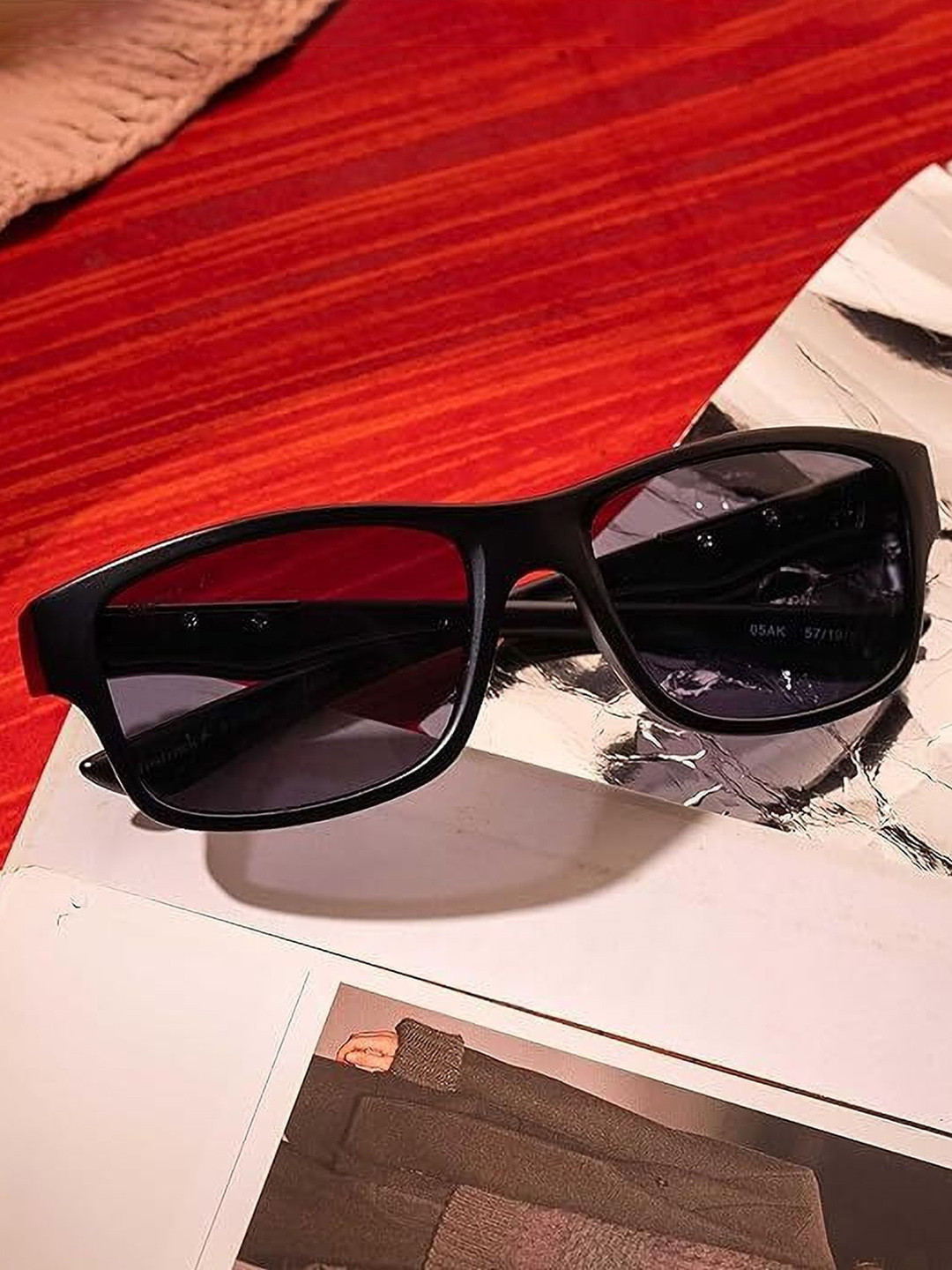 EYMEN I Unisex Aviator with Polarised & UV Protected Sunglasses eym_IFAST@Black2.0-Golden