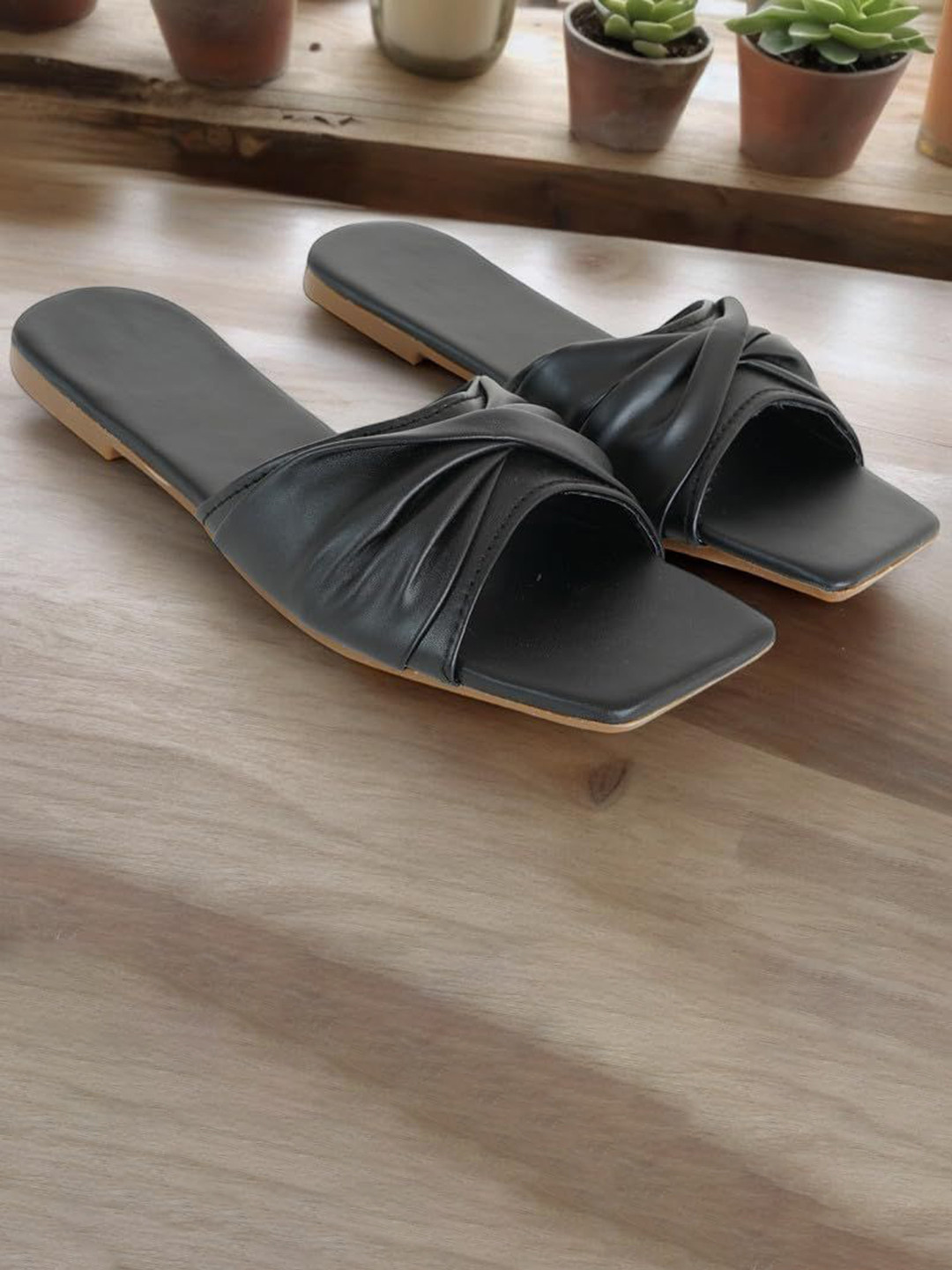 DFR Women Slip-On Daily Use Casual Comfort Sandals