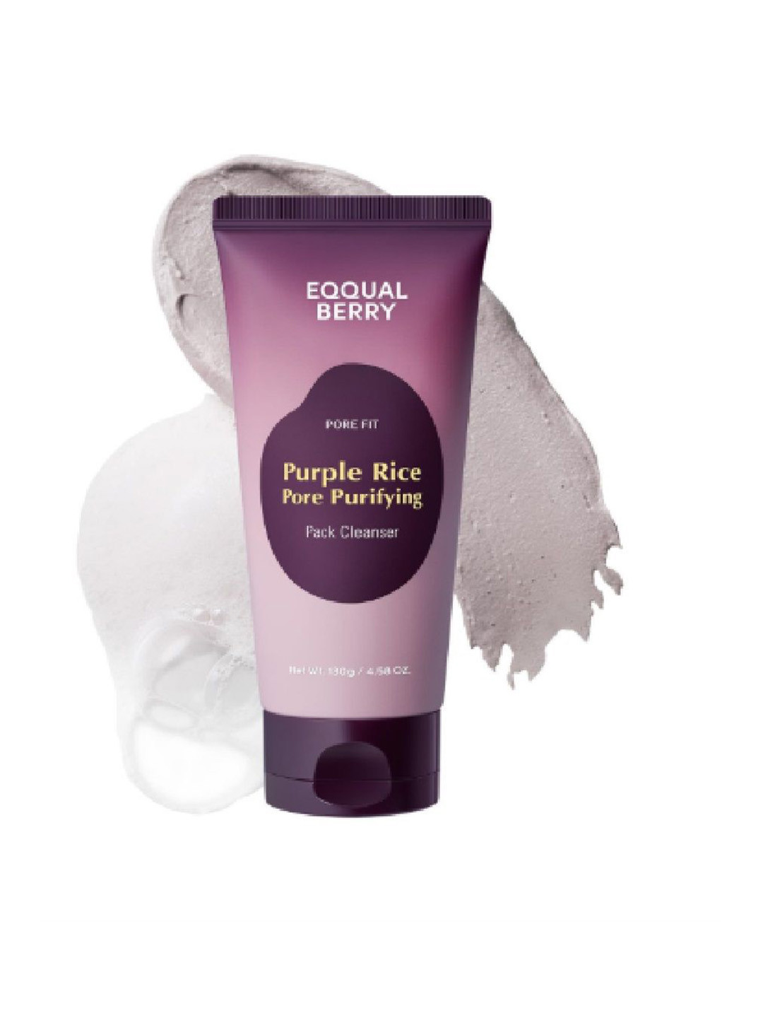 Eqqualberry Purple Rice Pore Purifying Pack Cleanser - 130 g