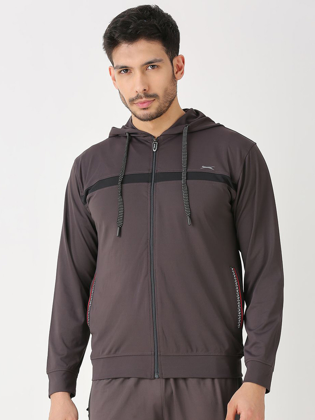 Black Panther Men Hooded Full Sleeve Zip-Up Casual Jacket