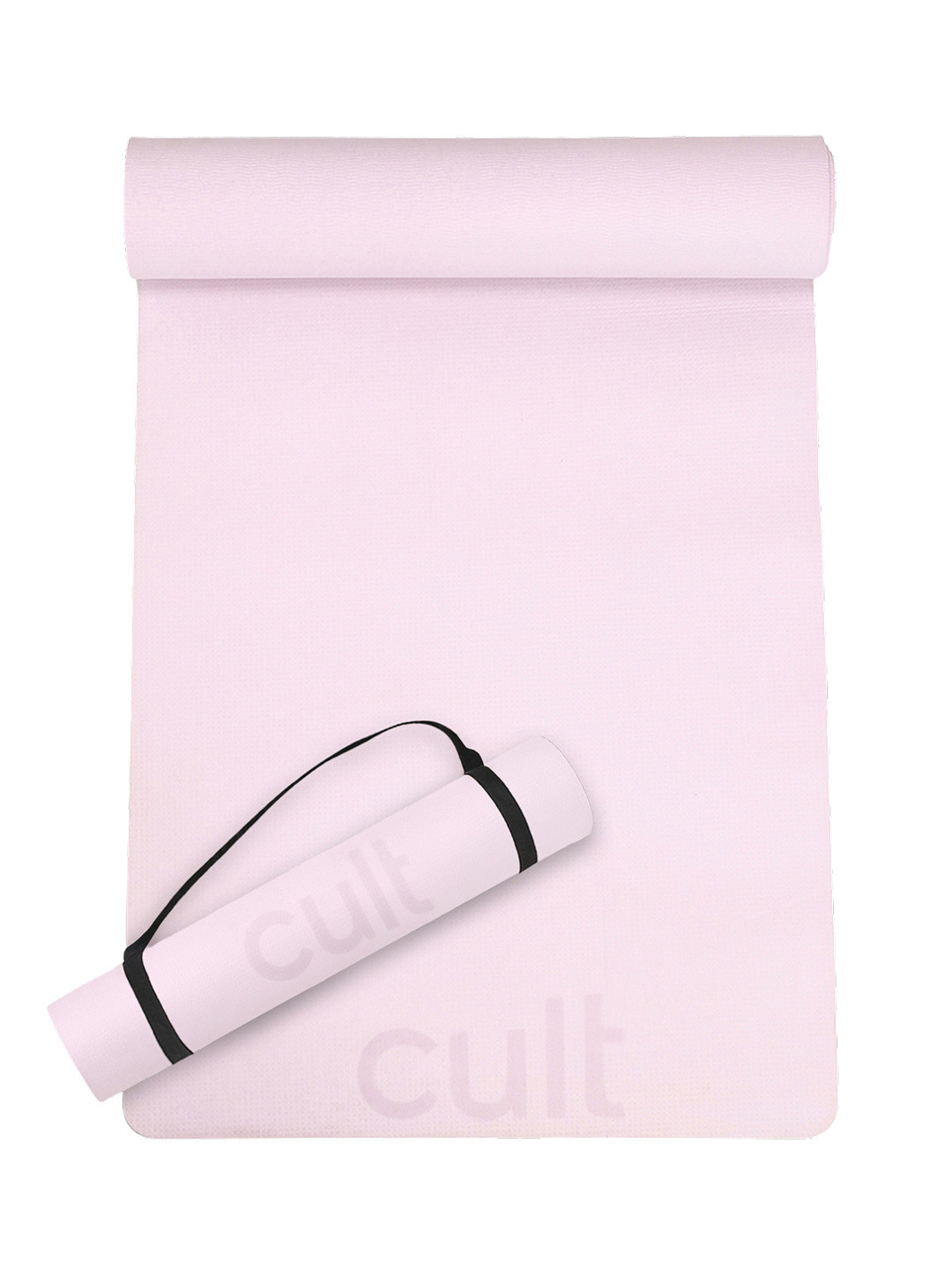 CULT Pink EVA 4mm with Strap Yoga Mat