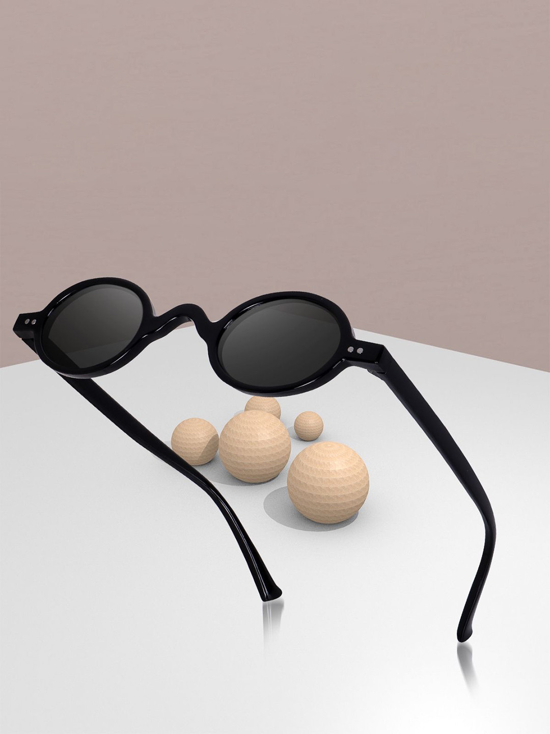 EYMEN I Polarised and UV Protected Lens Round Sunglasses