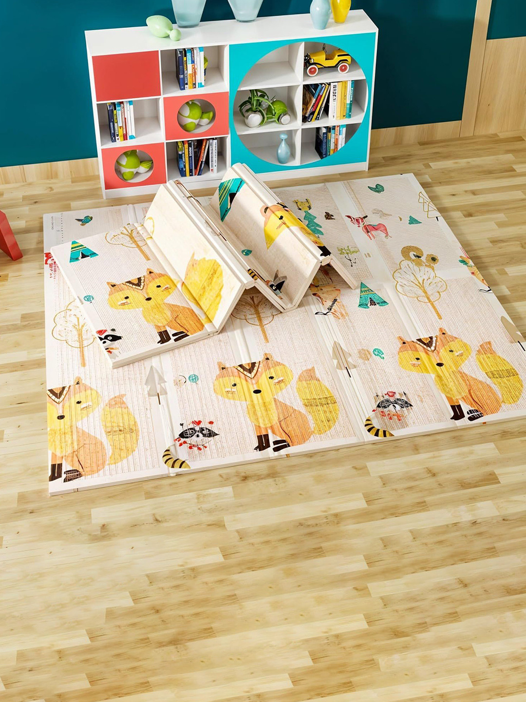 Kidoyz Kids Non-Allergic Play with BPA Free Learning & Crawling Foldable Foam Mat