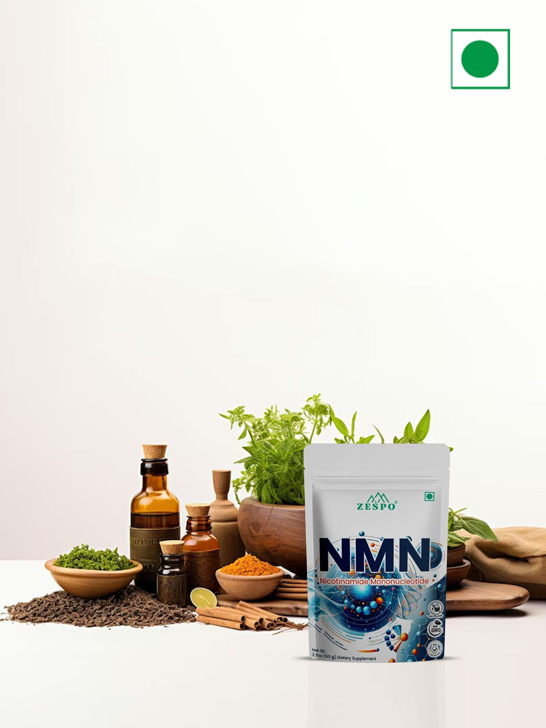 ZESPO NMN Supplement Cellular Energy & Healthy Ageing Support - 60 g