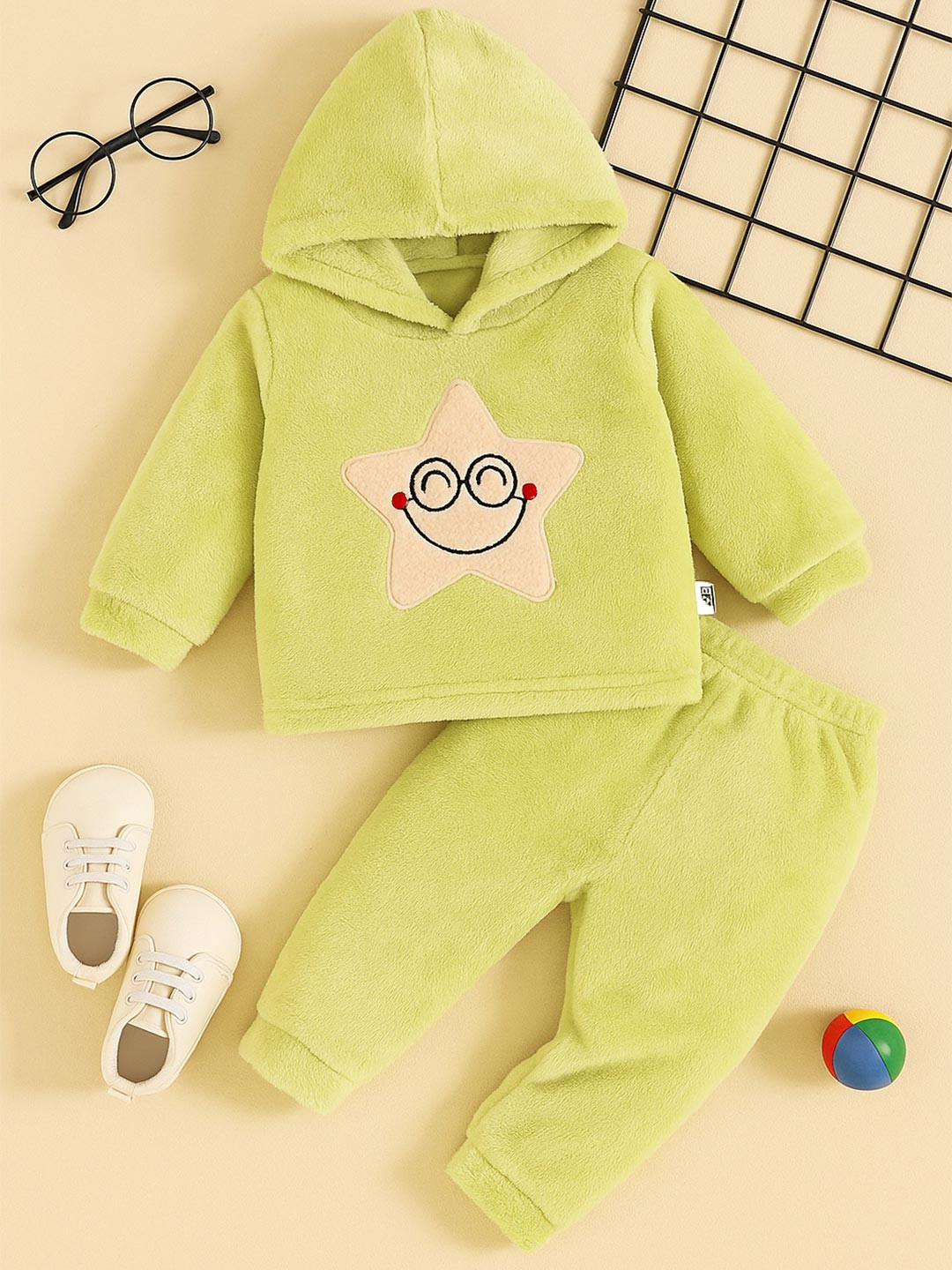 Thelittlebunny Kids Full Sleeves Casual Hoodie & Pant Co-Ords Set