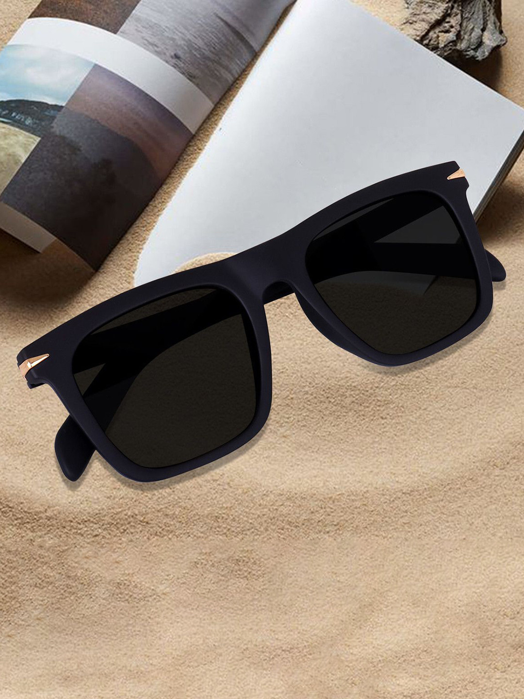 EYMEN I Unisex Square Sunglasses with Polarised and UV Protected Lensv