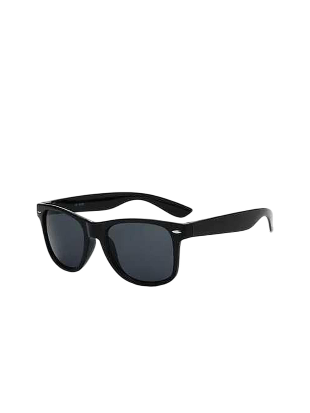 EYMEN I Unisex Wayfarer Sunglasses with Polarised and UV Protected Black Krmchnd@199