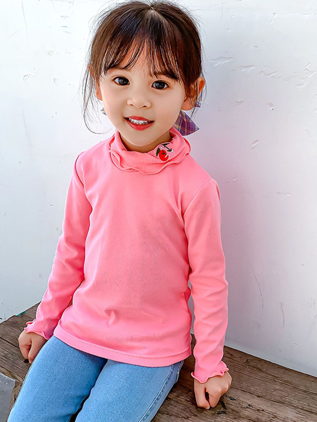 Xsole Girls High Neck Tops