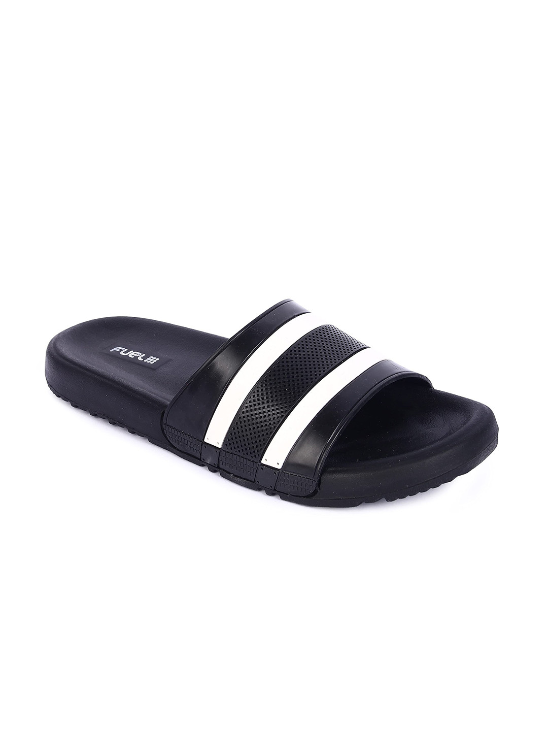 FUEL Men Striped Sliders