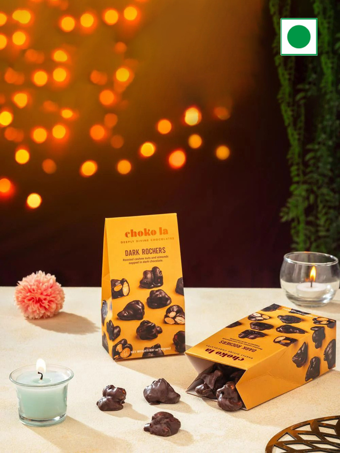 choko la 55% Dark Rocher Chocolate-90gm