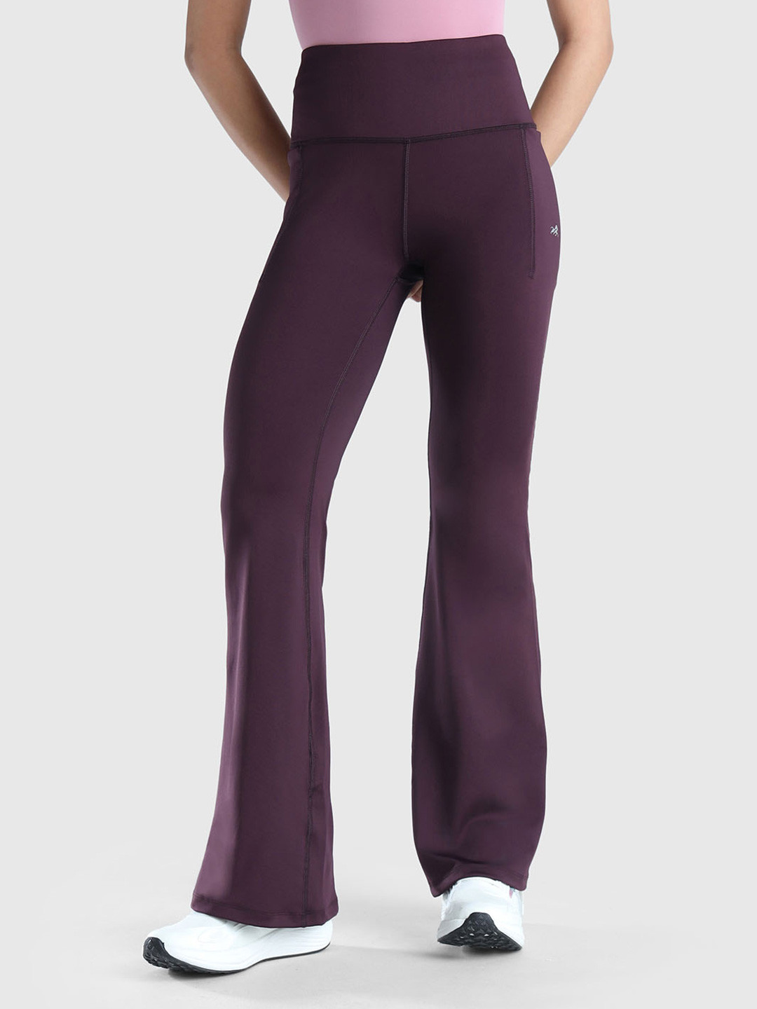 Musclemind High Rise Waist Flare Tights