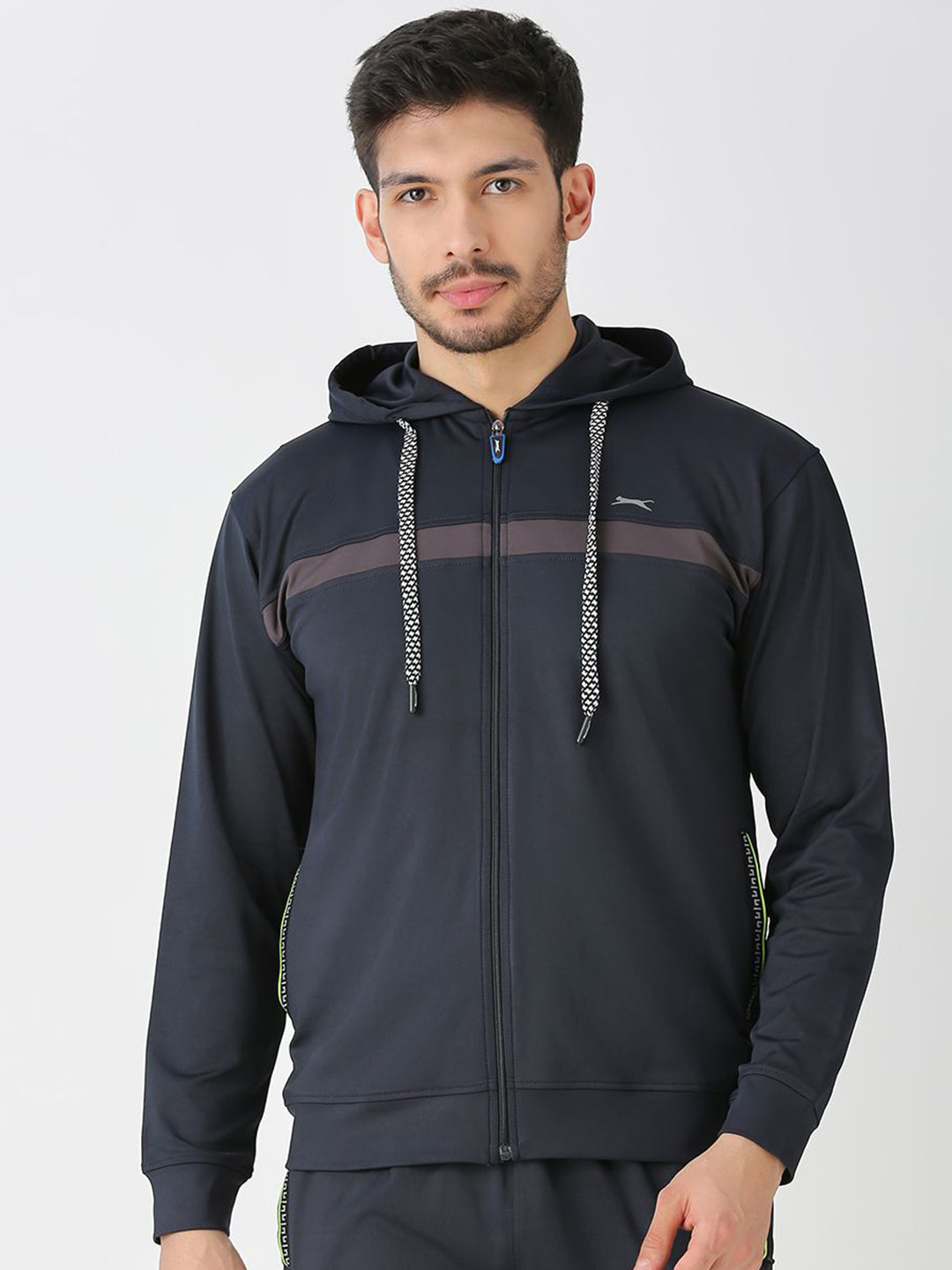 Black Panther Men Hooded Full Sleeve Zip-Up Casual Jacket