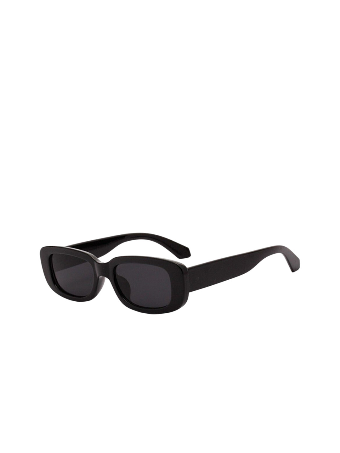 EYMEN I Women Polarised and UV Protected Lens Rectangle Sunglasses ic Black candy 299
