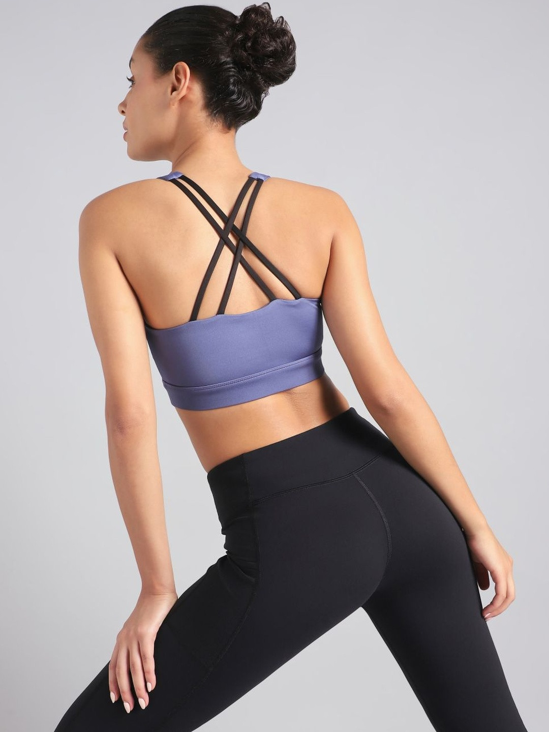 CULT Women Blue Hype Up High Support Training Bra