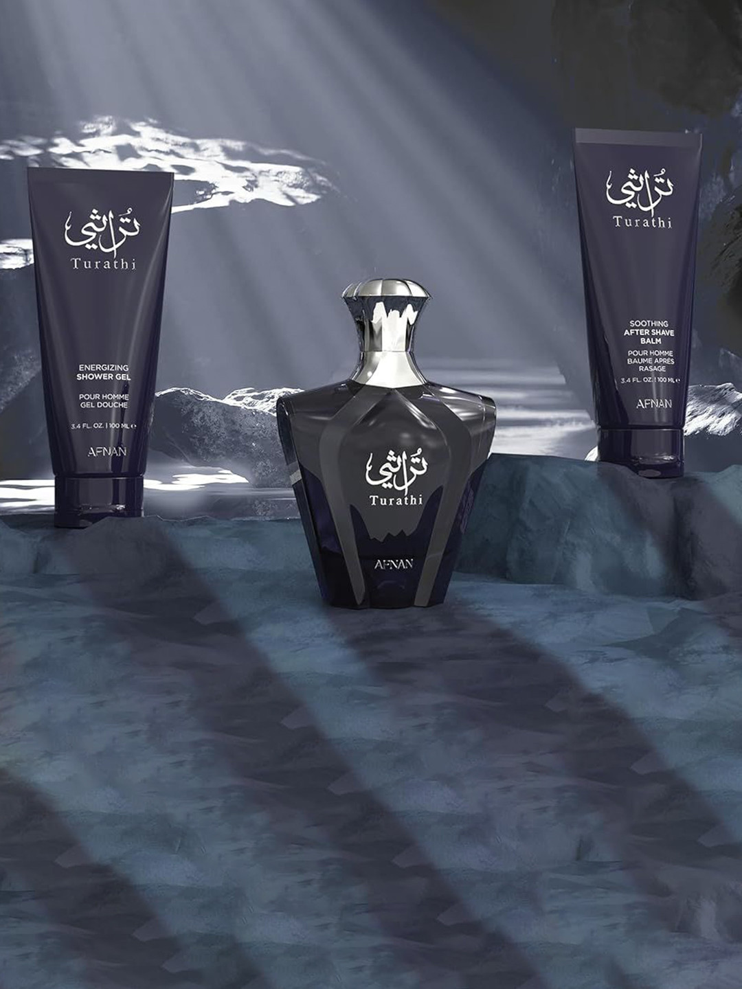 Afnan Set Of 3 Turathi Grooming Gift Set