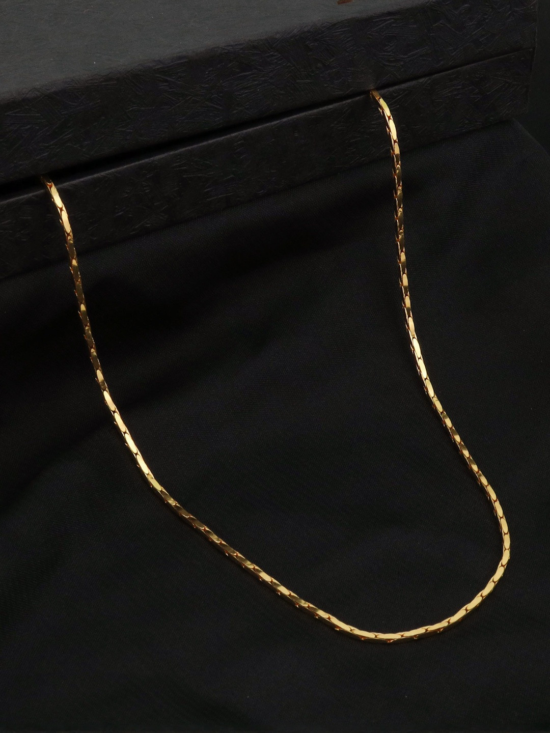 Thrillz Unisex Gold-Plated Thin Light Weighted Chain
