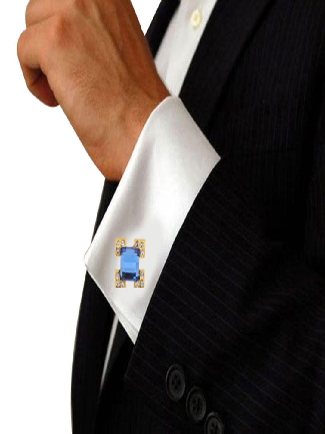 Curren Men Lycra Cufflink