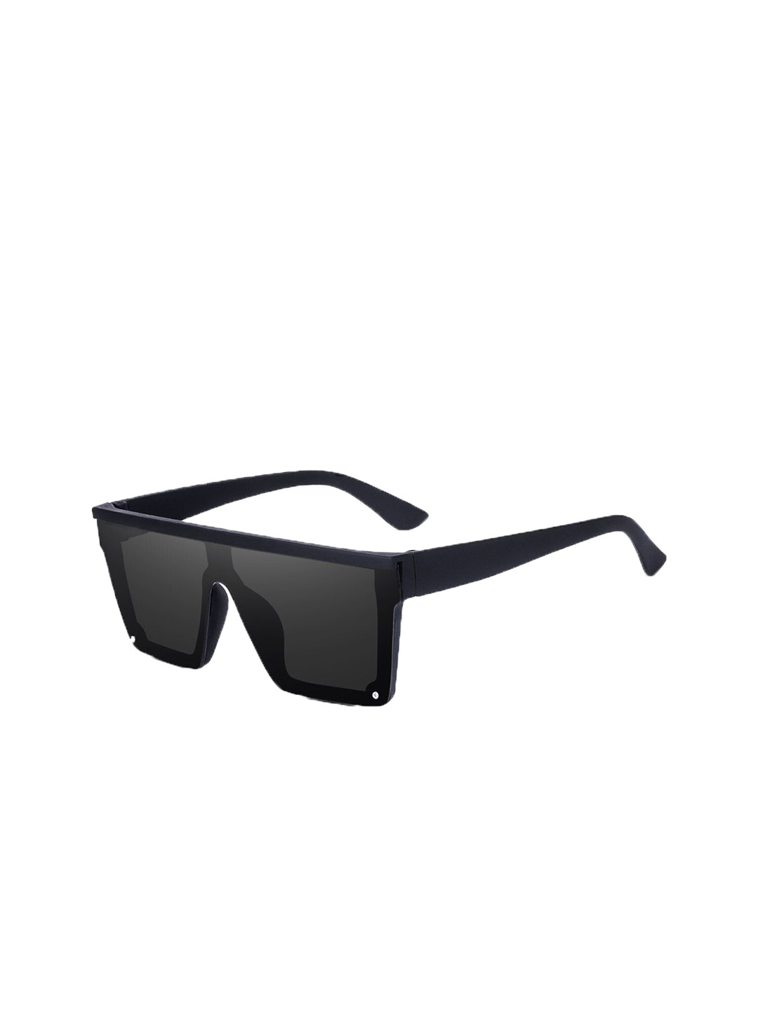 EYMEN I Unisex Square Sunglasses with Polarised and UV Protected Lens eym_IImpact @ Black