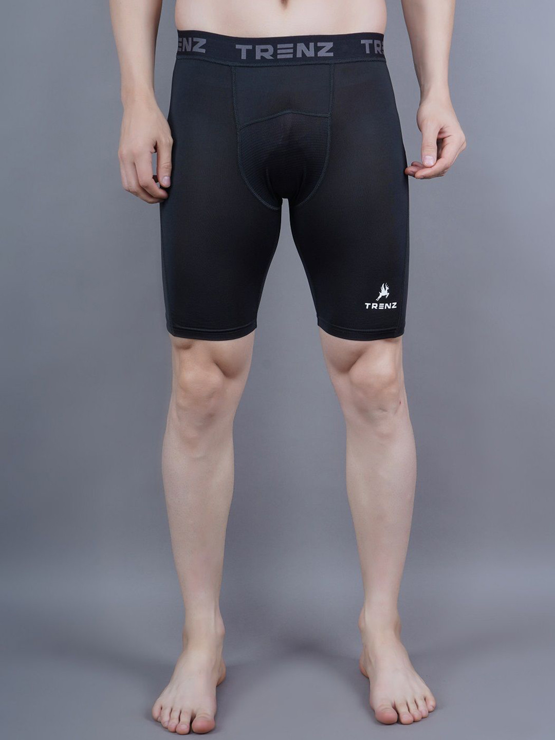 Trenz Men Low Rise Knee Length Tights